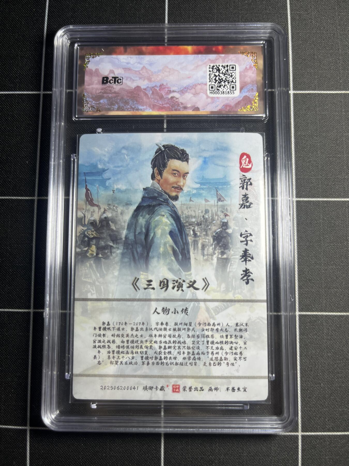 欢迎送拍、零成本上架，释放现金流，合理分配上拍卡品 【水墨】半卷半宣 郭嘉（异画） 10👑  琅琊卡藏&霸业丹青