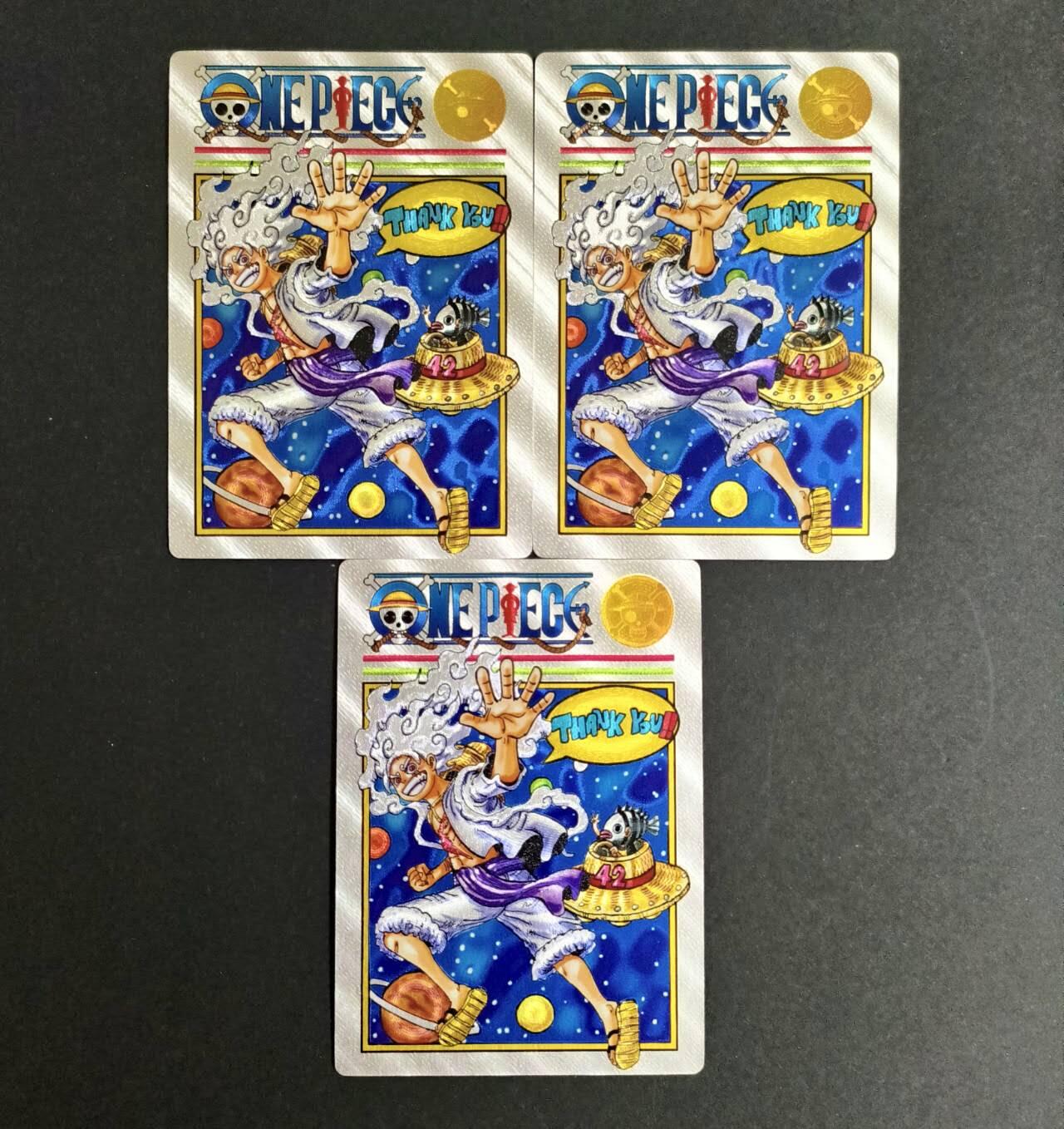 龙虎卡牌-八三场（满200元包邮，无佣金，每周六结拍，欢迎送拍） 粗闪3张 奇点 海贼王路飞 三宫