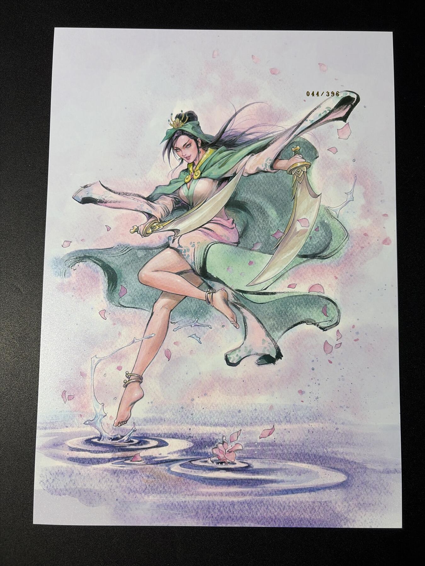 NO.30 好又多金牌大场，每周一站式配齐，方便凑单！（周6晚9点截拍，卖家送拍0抽成！） 【44/396编】百里 港漫水浒 夏伟义 扈三娘 A4粗闪大卡