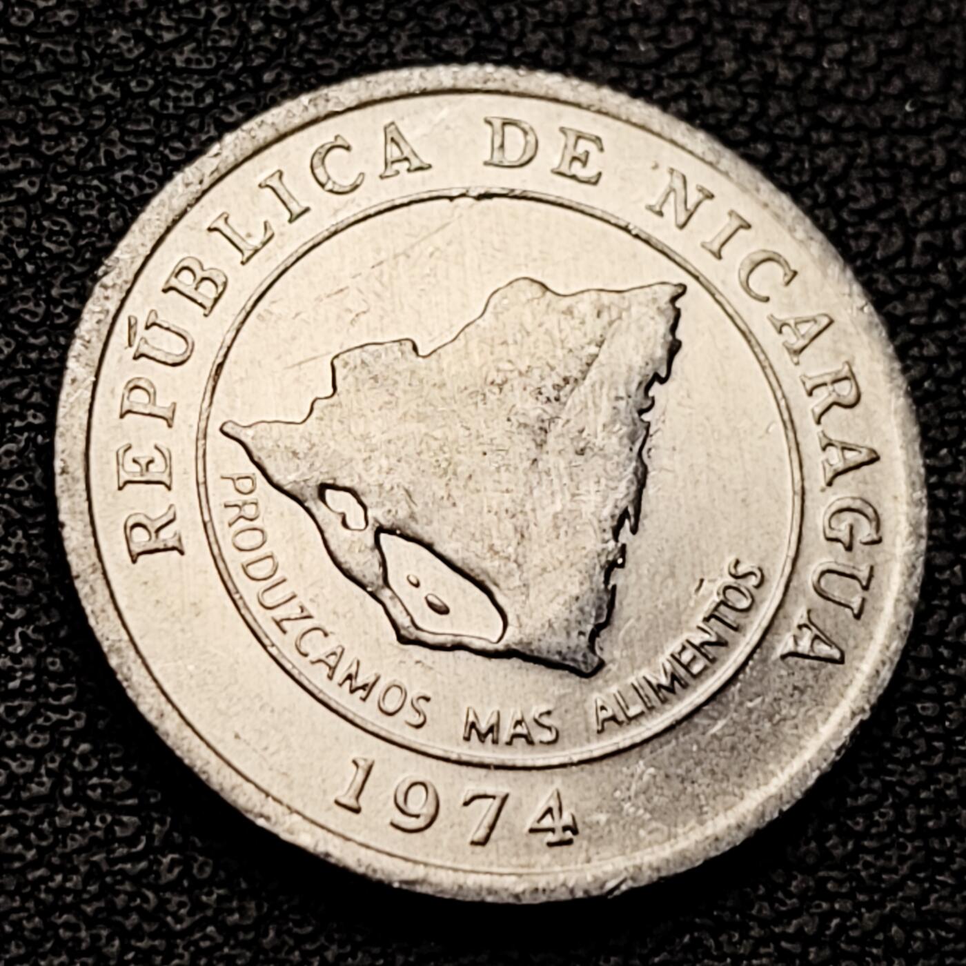 泉币菌-第227场-拍品多 请提前出价 原光极美 尼加拉瓜1974年10分 FAO纪念币 