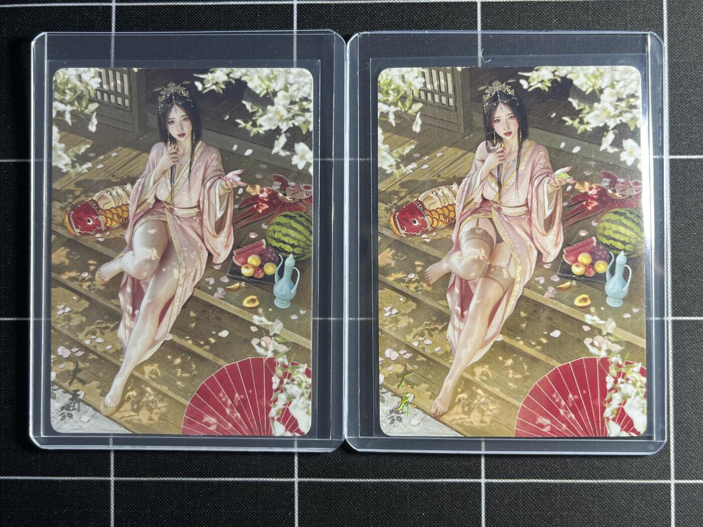 欢迎送拍、零成本上架，释放现金流，合理分配上拍卡品 【37/100&73/100】ST刷子 大乔一对（双服饰） 焱卡文化&燎原三国