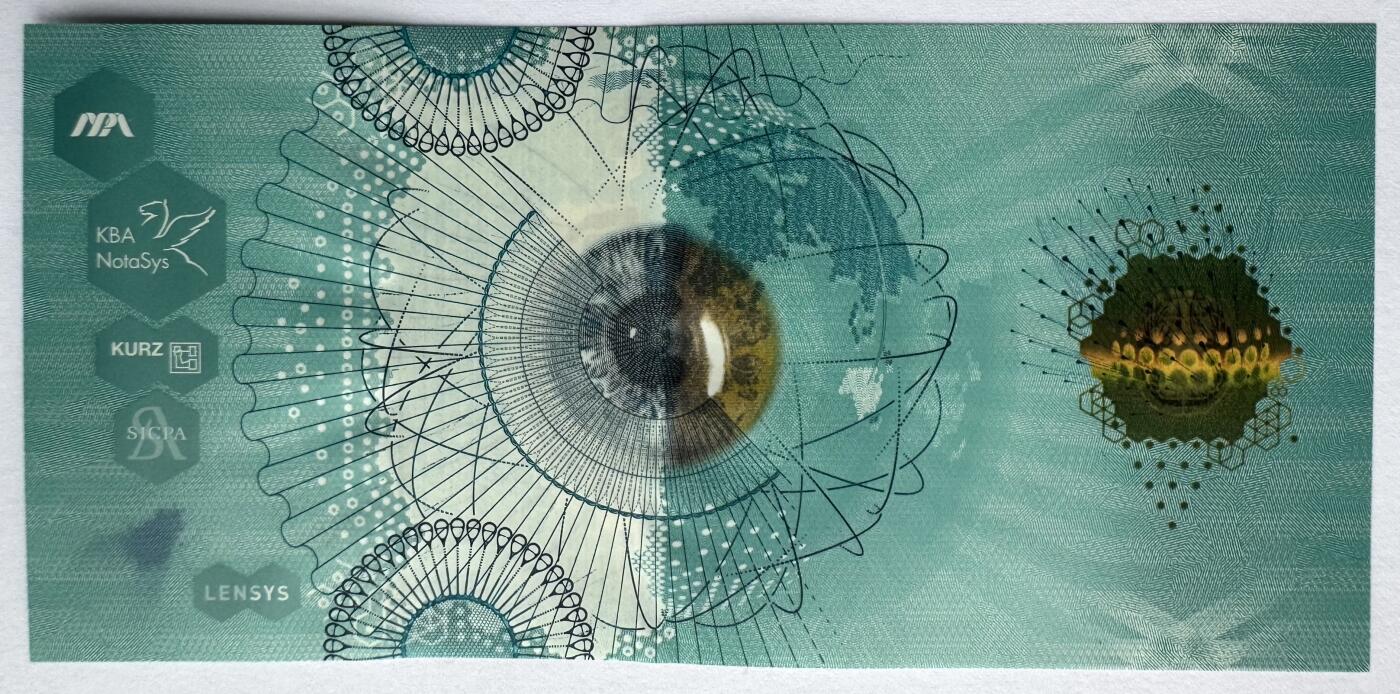 2026第7场（总第234期）：精品外钞、塑料钞、测试钞综合场  SUSI OPTICS 苏芮版“果蝇”Guardian基材塑料测试钞UNC