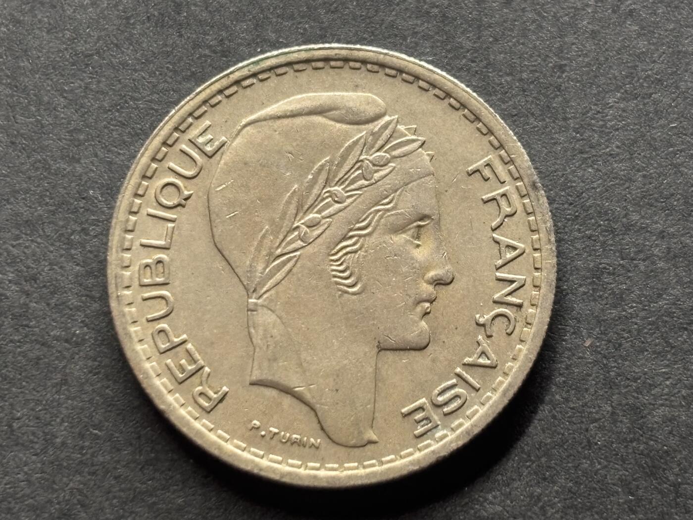邮泉阁外国硬币限时拍卖第四十六场 （硬币在国外，请付邮费6元） 法国第四共和国