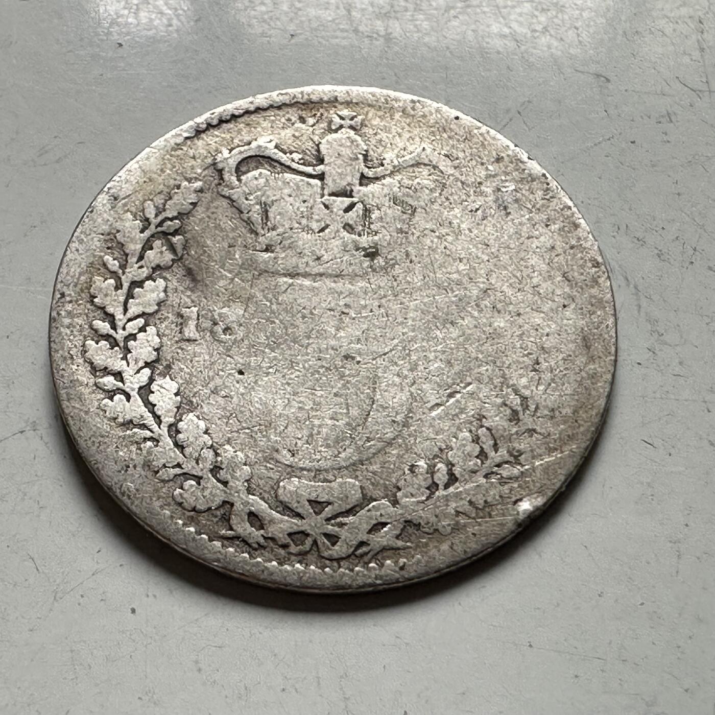 🌹外币初藏🌹🐯2026年第43场   每周二四六晚8️⃣点  世界硬币 英国维多利亚三便士银币 b