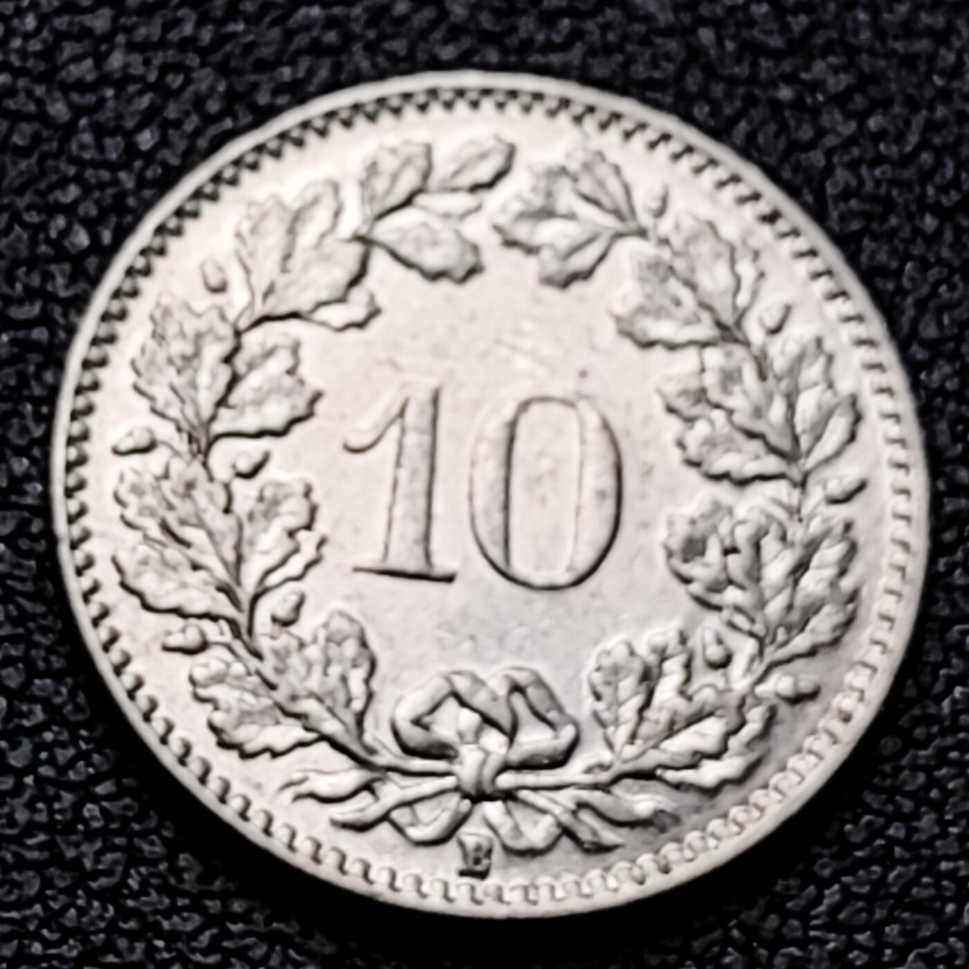 泉币菌-第226场-拍品多 请提前出价 1936年 高币值 百年延续 女神 瑞士 10分銅镍硬币 