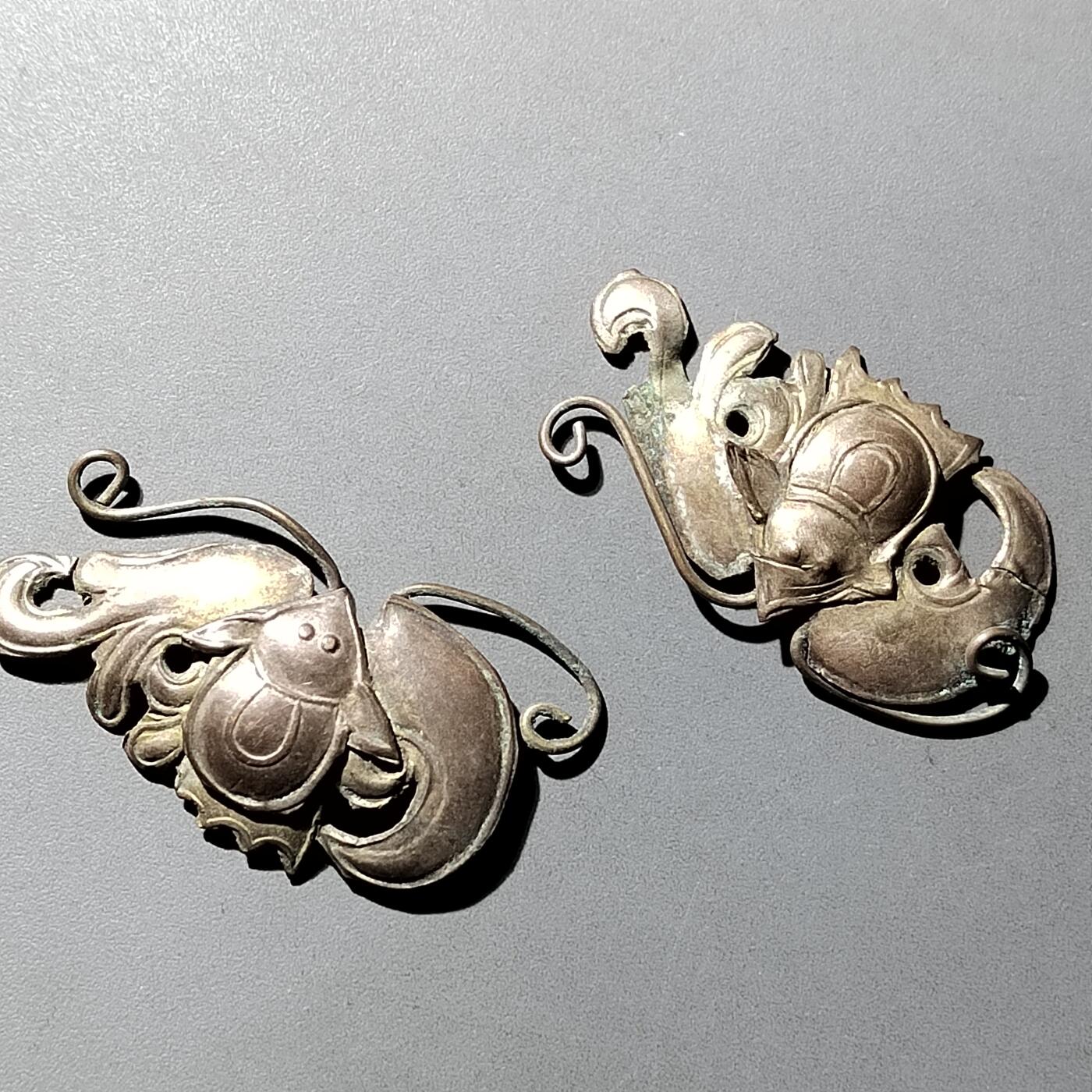 PCAI钱币  16-809  民清老银饰专场  各式纪念章小专场