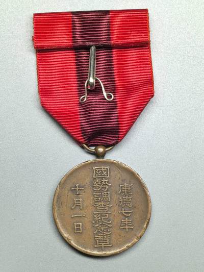 小驴勋章奖章收藏4月18日周六晚六点拍卖（珍爱和平，收藏战争，铭记历史，勿忘国耻，忠党爱国。有偿代拍，送拍规则在简介最后，参拍须阅读规则后再参拍，关系到运费包装发货时效真假辨别等关键信息，拍卖时不再发原图，看大图店主微信码在拍卖店铺介绍里或者找我要） 国事调查纪念章 ，绶带现代工艺品