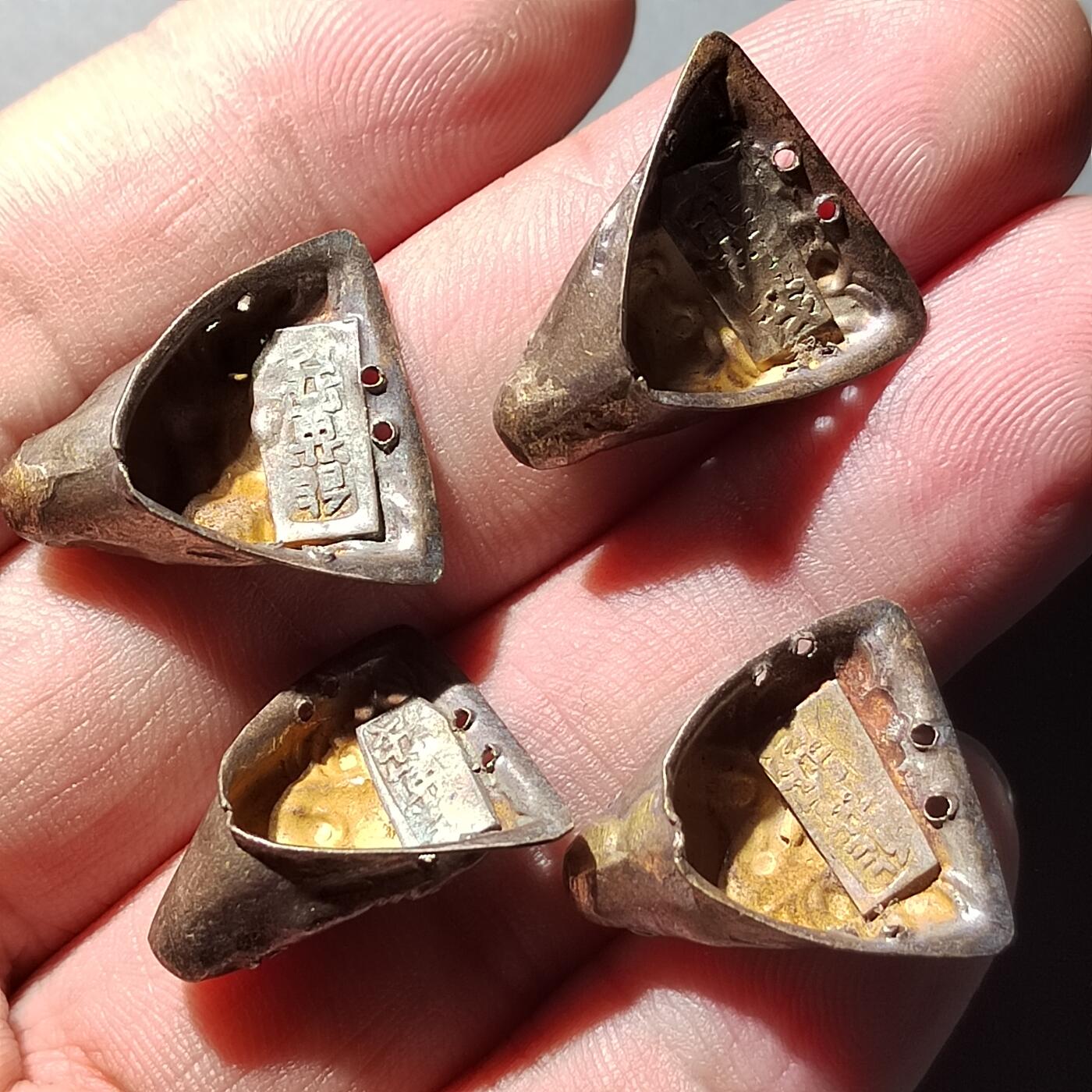 PCAI钱币  16-809  民清老银饰专场  各式纪念章小专场