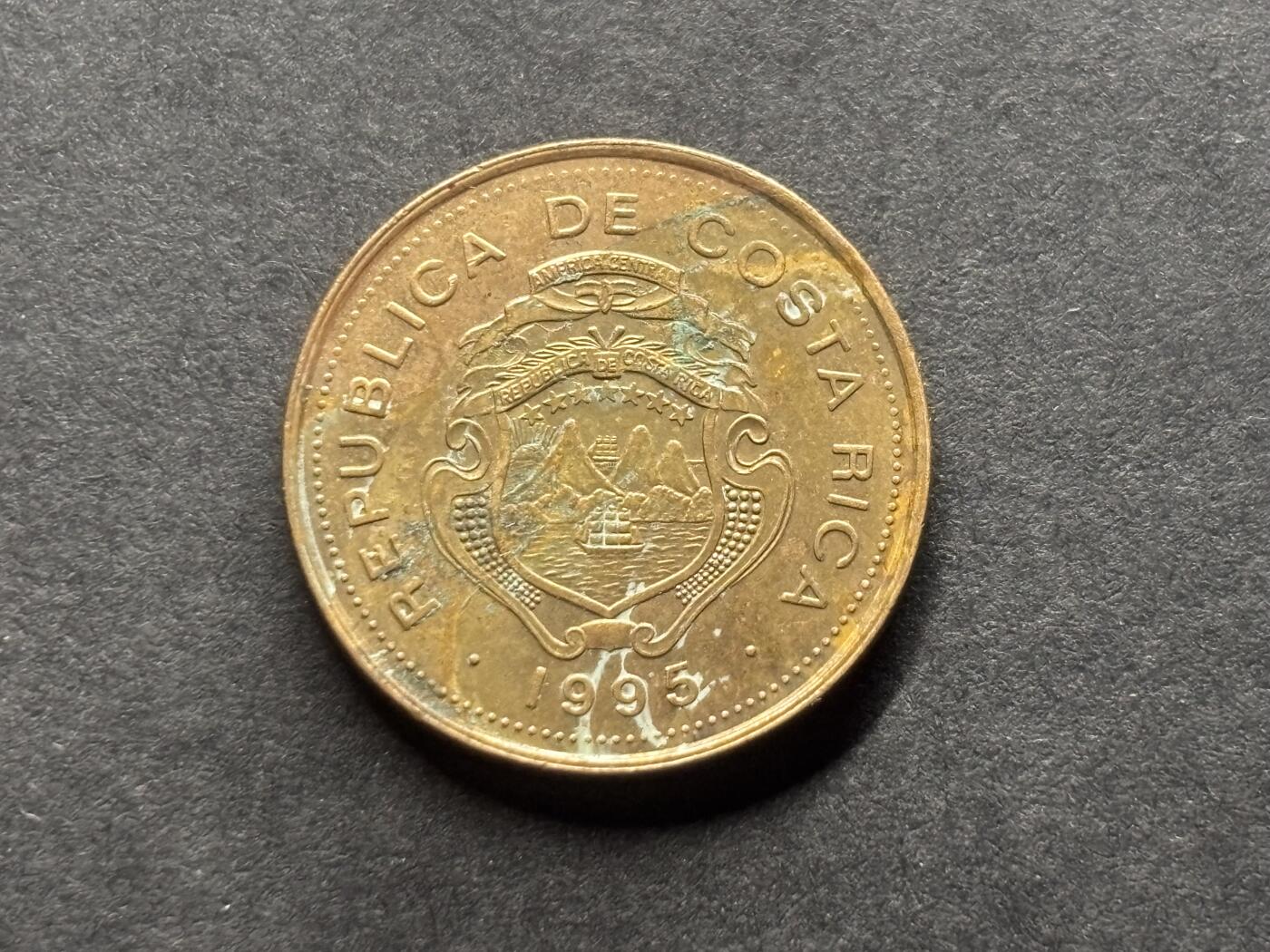 邮泉阁外国硬币限时拍卖第四十六场 （硬币在国外，请付邮费6元） 哥斯达黎加