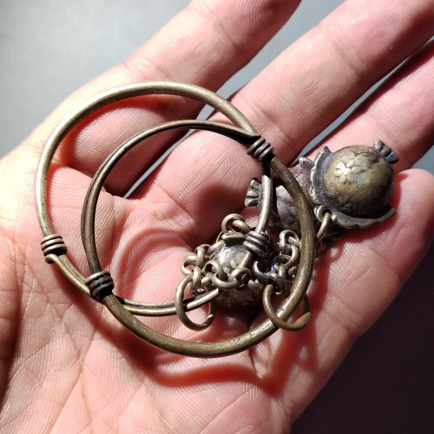 PCAI钱币  16-809  民清老银饰专场  各式纪念章小专场