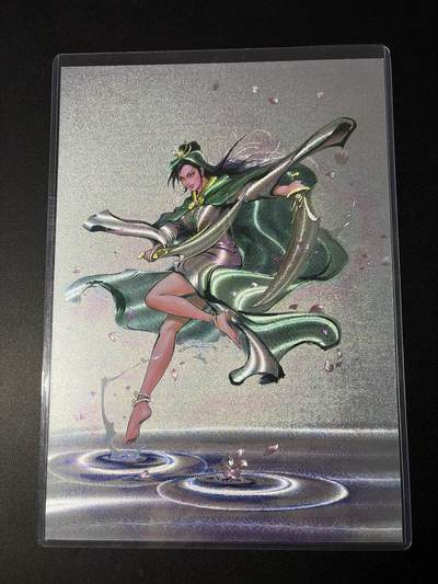 NO.30 好又多金牌大场，每周一站式配齐，方便凑单！（周6晚9点截拍，卖家送拍0抽成！） - 百里 港漫水浒 夏伟义 扈三娘 A4粗闪大卡