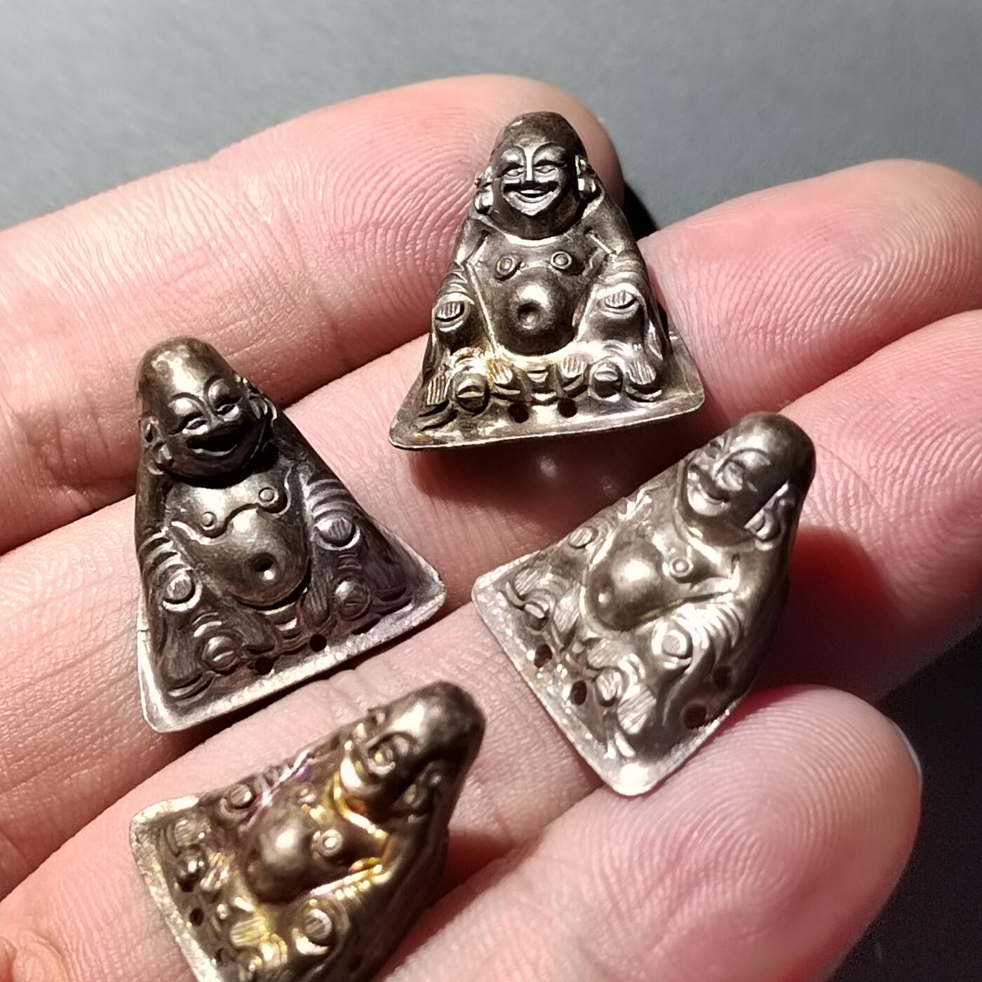 PCAI钱币  16-809  民清老银饰专场  各式纪念章小专场