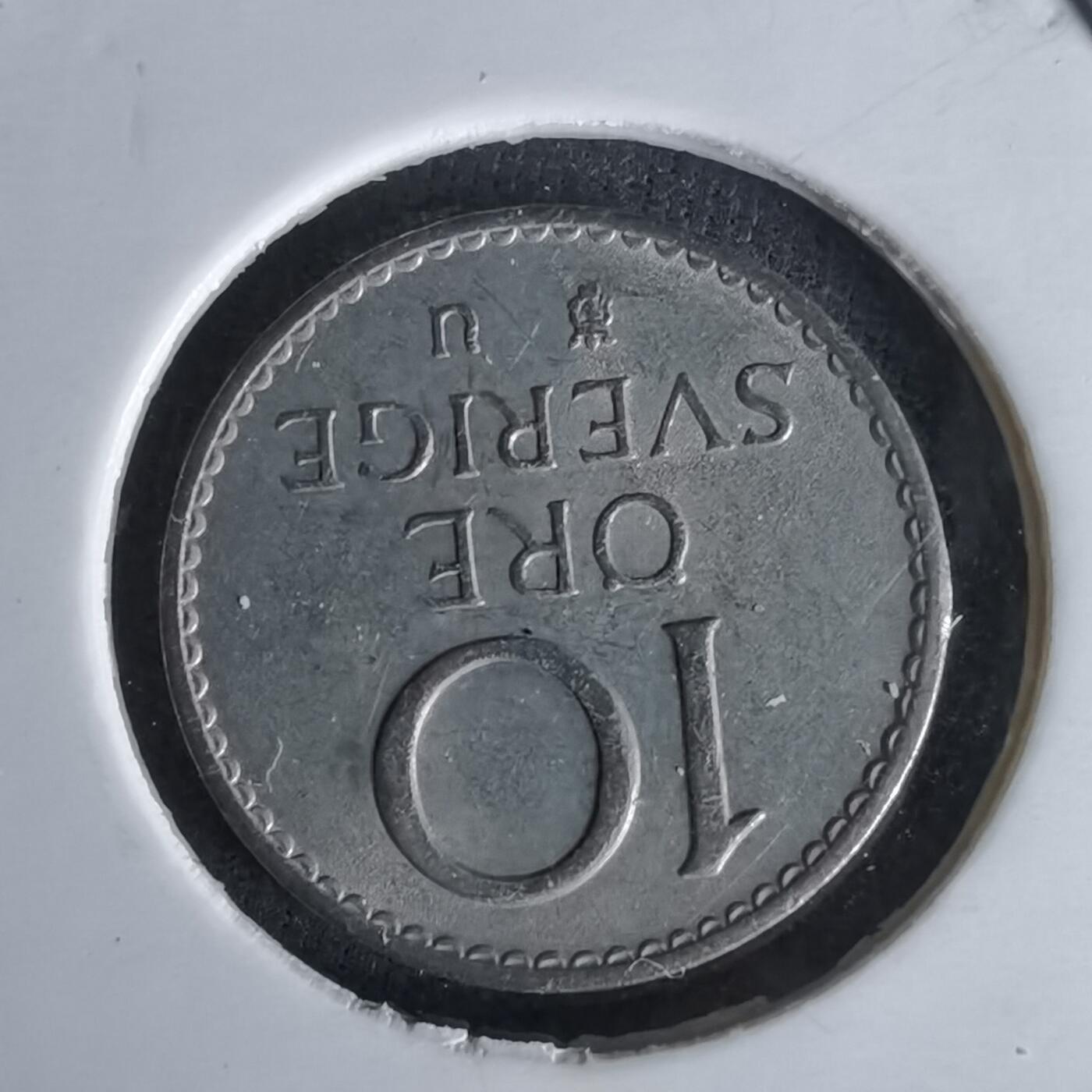 沼泽如烟--第1058场 瑞典1968年10欧尔