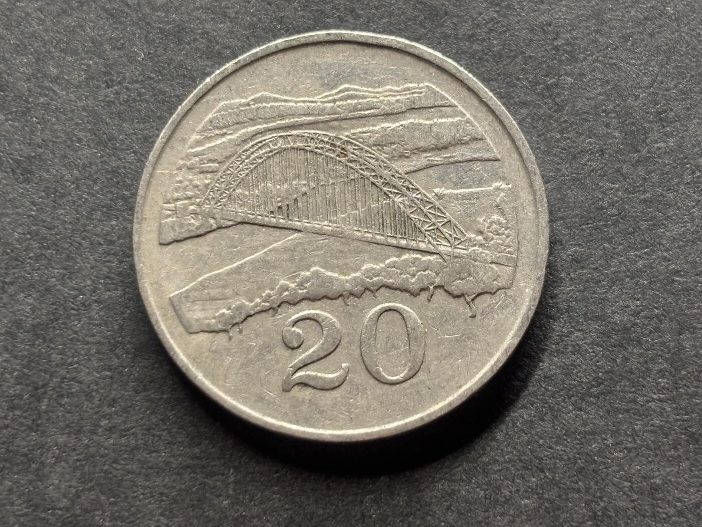 邮泉阁外国硬币限时拍卖第四十六场 （硬币在国外，请付邮费6元） 津巴布韦