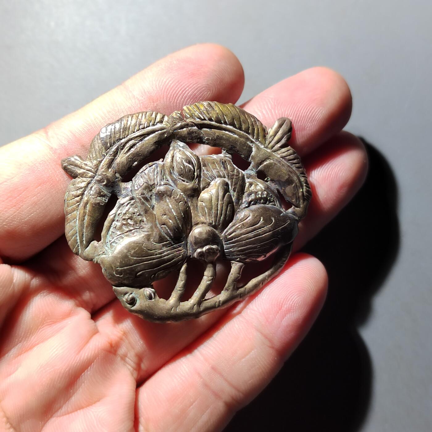 PCAI钱币  16-809  民清老银饰专场  各式纪念章小专场