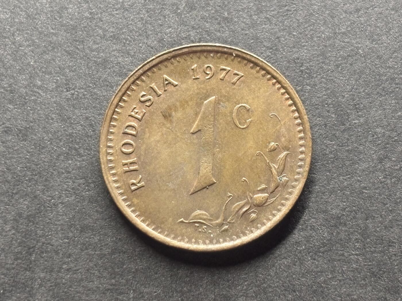 邮泉阁外国硬币限时拍卖第四十六场 （硬币在国外，请付邮费6元） 罗德西亚