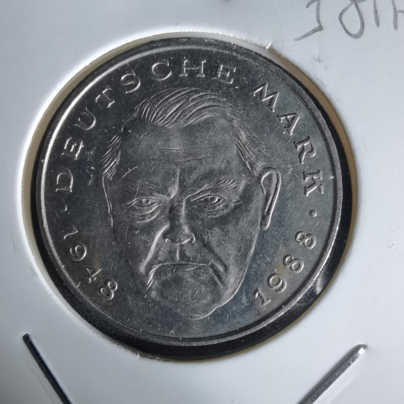 沼泽如烟--第1058场 德国1992年2马克