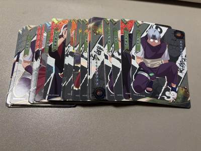 麦趣喜第六场   (4月17号周五晚上22点截拍，专注买家市场，福利拉满)  【最新弹】卡游火影八弹十 UR 散卡 50张