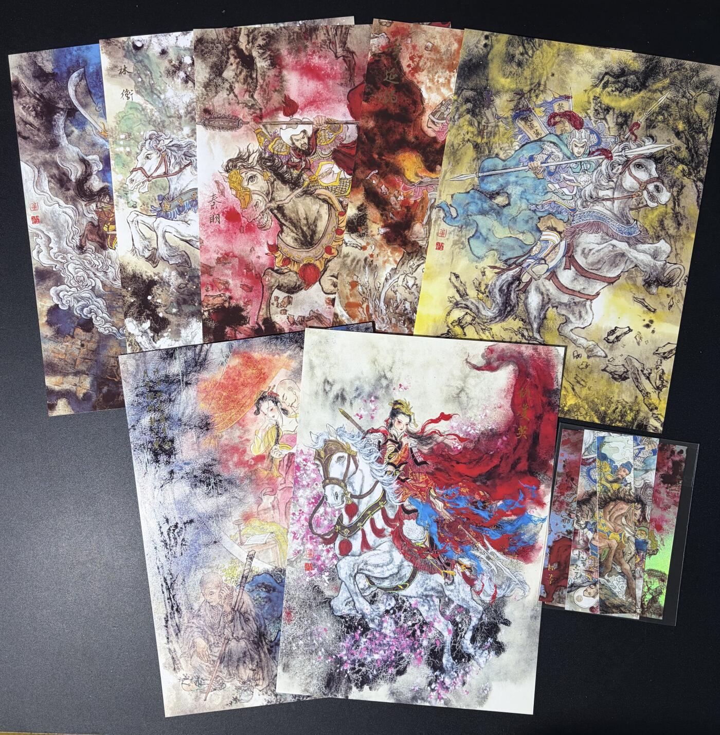 NO.30 好又多金牌大场，每周一站式配齐，方便凑单！（周6晚9点截拍，卖家送拍0抽成！） 莹彩艺 董洁莹 梁山五虎 仇琼英 潘巧云 A4大卡+明信片+书签