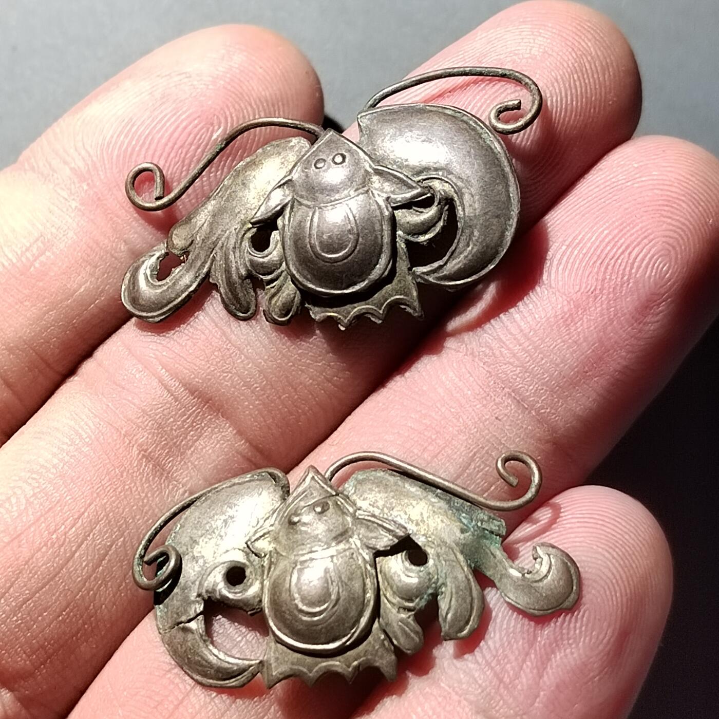 PCAI钱币  16-809  民清老银饰专场  各式纪念章小专场