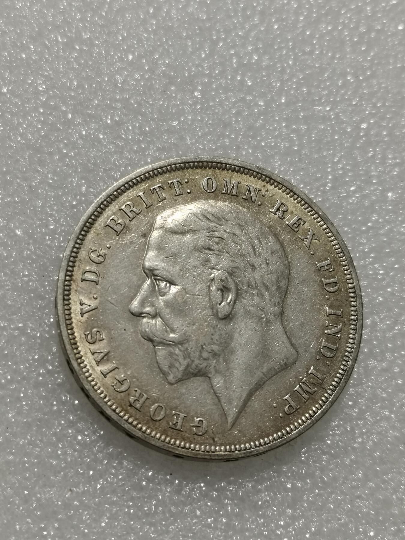 天下钱庄专场欢迎参拍 英国乔治五世木马剑银币