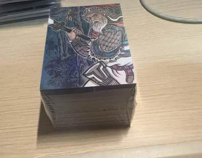龙虎卡牌-八三场（满200元包邮，无佣金，每周六结拍，欢迎送拍） - 【原封套卡】彩膜卡116张全 香山文创 卢艺丰 - 争霸三国 全套