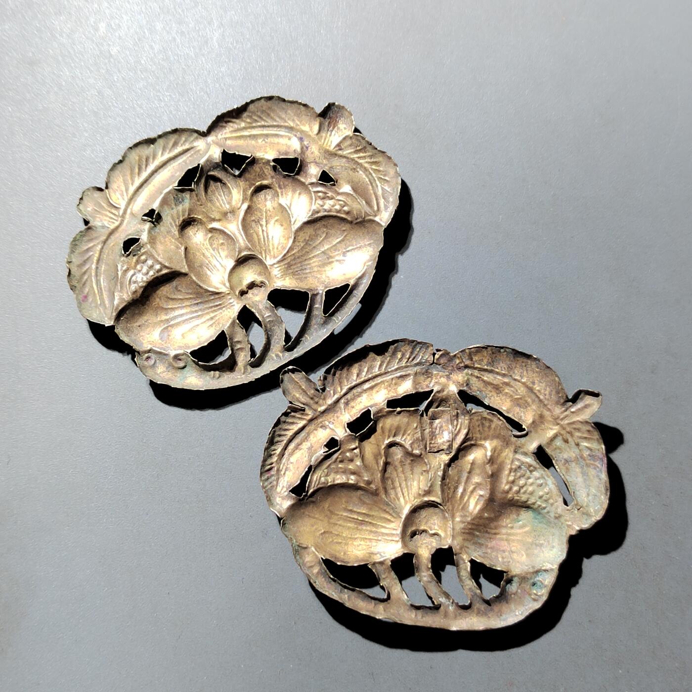 PCAI钱币  16-809  民清老银饰专场  各式纪念章小专场