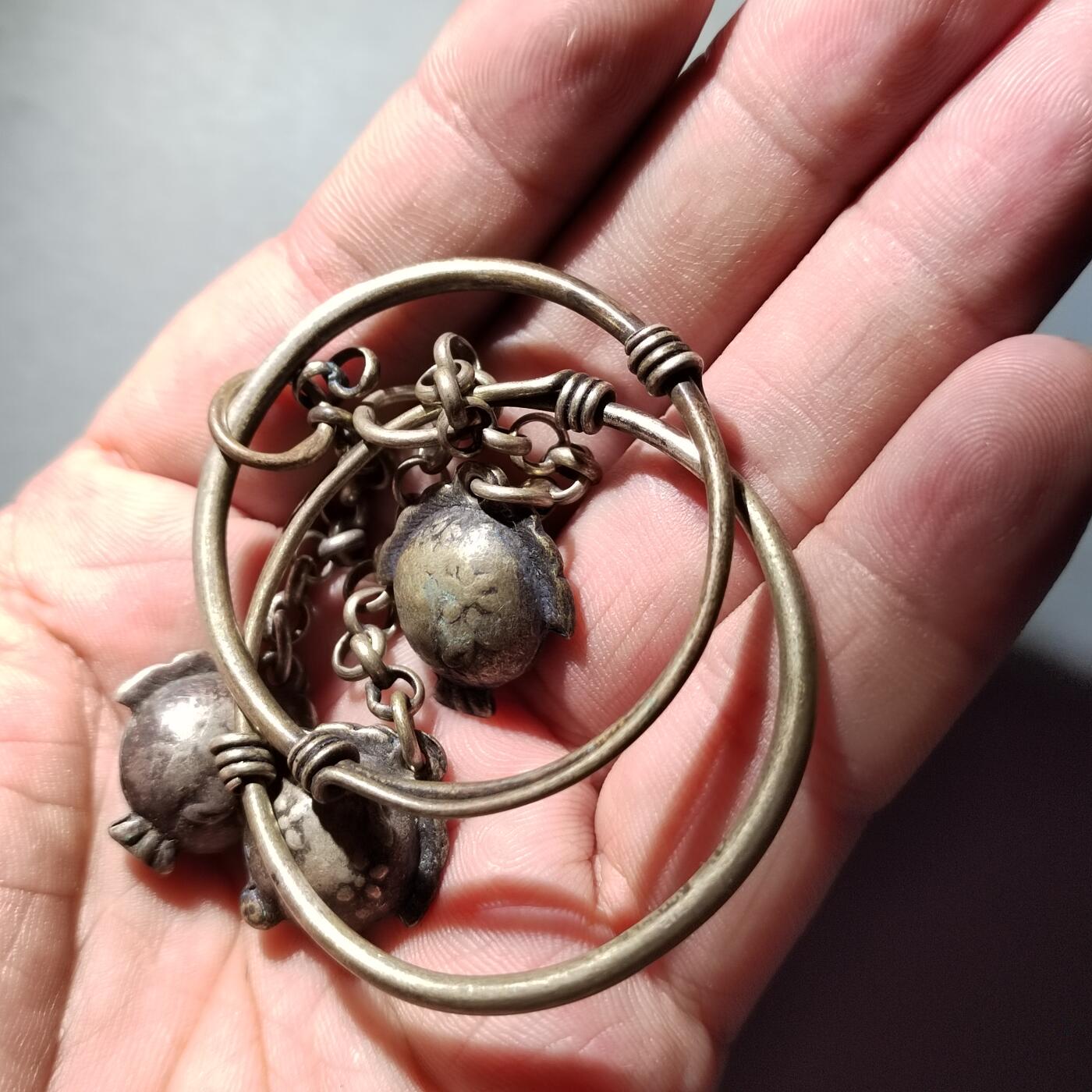 PCAI钱币  16-809  民清老银饰专场  各式纪念章小专场