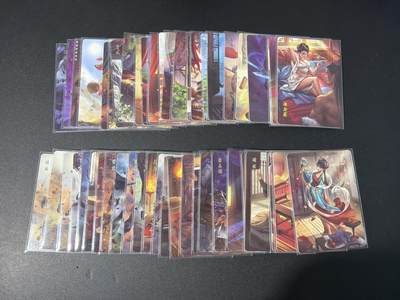 NO.30 好又多金牌大场，每周一站式配齐，方便凑单！（周6晚9点截拍，卖家送拍0抽成！） - 【套卡】百里卡牌  两宋风云  大宋众生相   水浒传番外人物 普卡45张+解锁