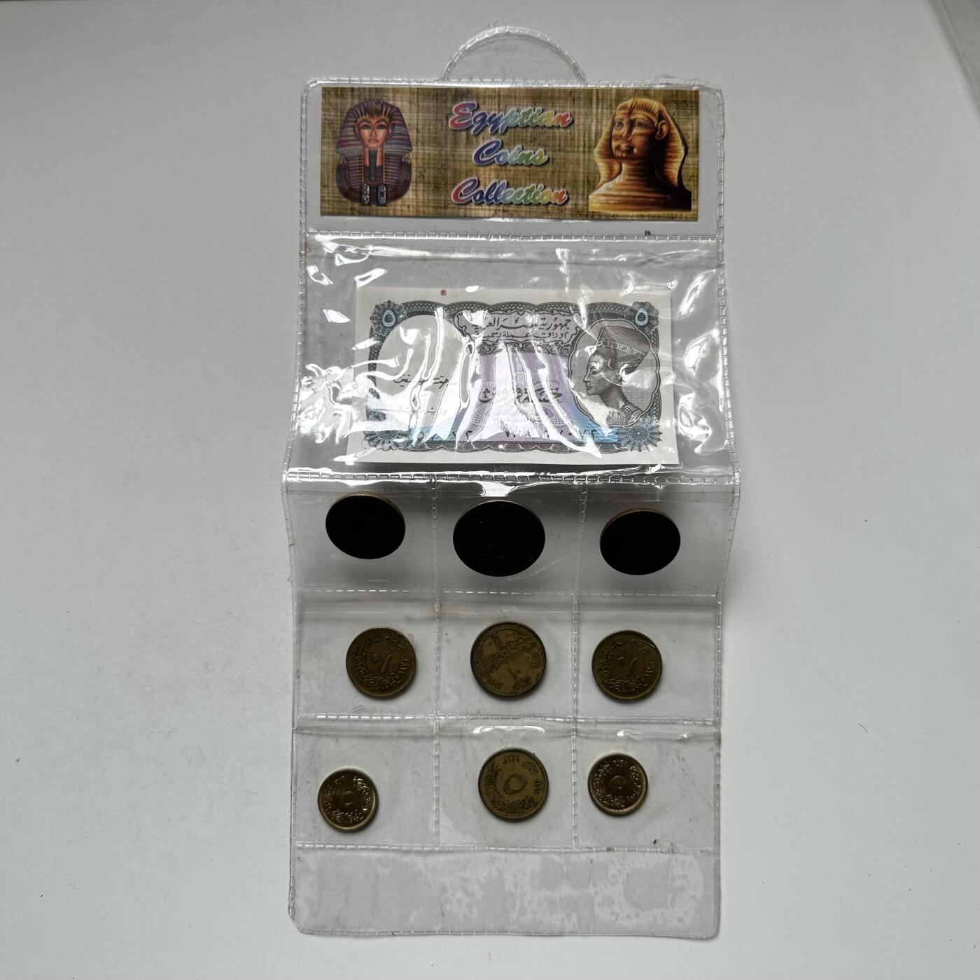 🌹外币初藏🌹🐯2026年第43场   每周二四六晚8️⃣点  世界硬币 埃及旅游纪念册含九枚硬币