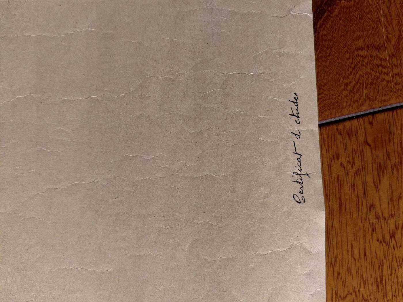 凯旋世界勋赏（第23期）（欢迎送拍）（对拍品有疑问请询问客服，不接受到手刀，出价默认拍品品相。请认真阅读拍卖规则！出价默认已认可！）（收到货请录制开箱视频，无视频概不处理问题。） 1901年法国卢瓦雷省初等学业证书