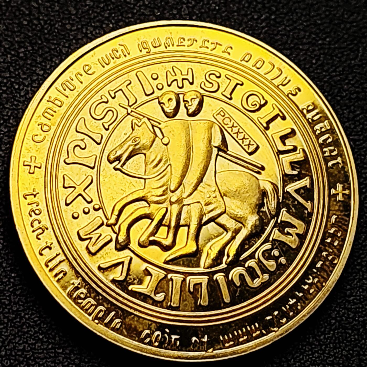 泉币菌-第226场-拍品多 请提前出价 纪念章 马剑骑士 纪念品 40×3mm