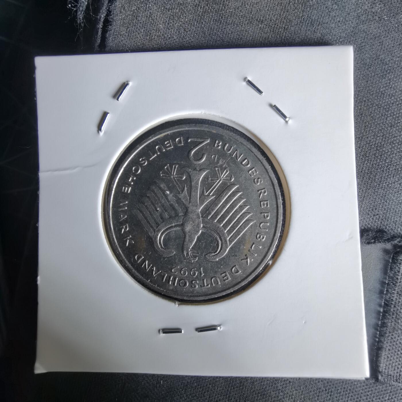 沼泽如烟--第1058场 德国1992年2马克