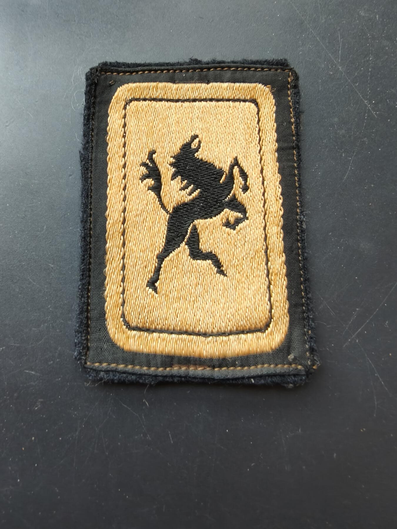 老王徽章第192期 法国陆军第5装甲师臂章