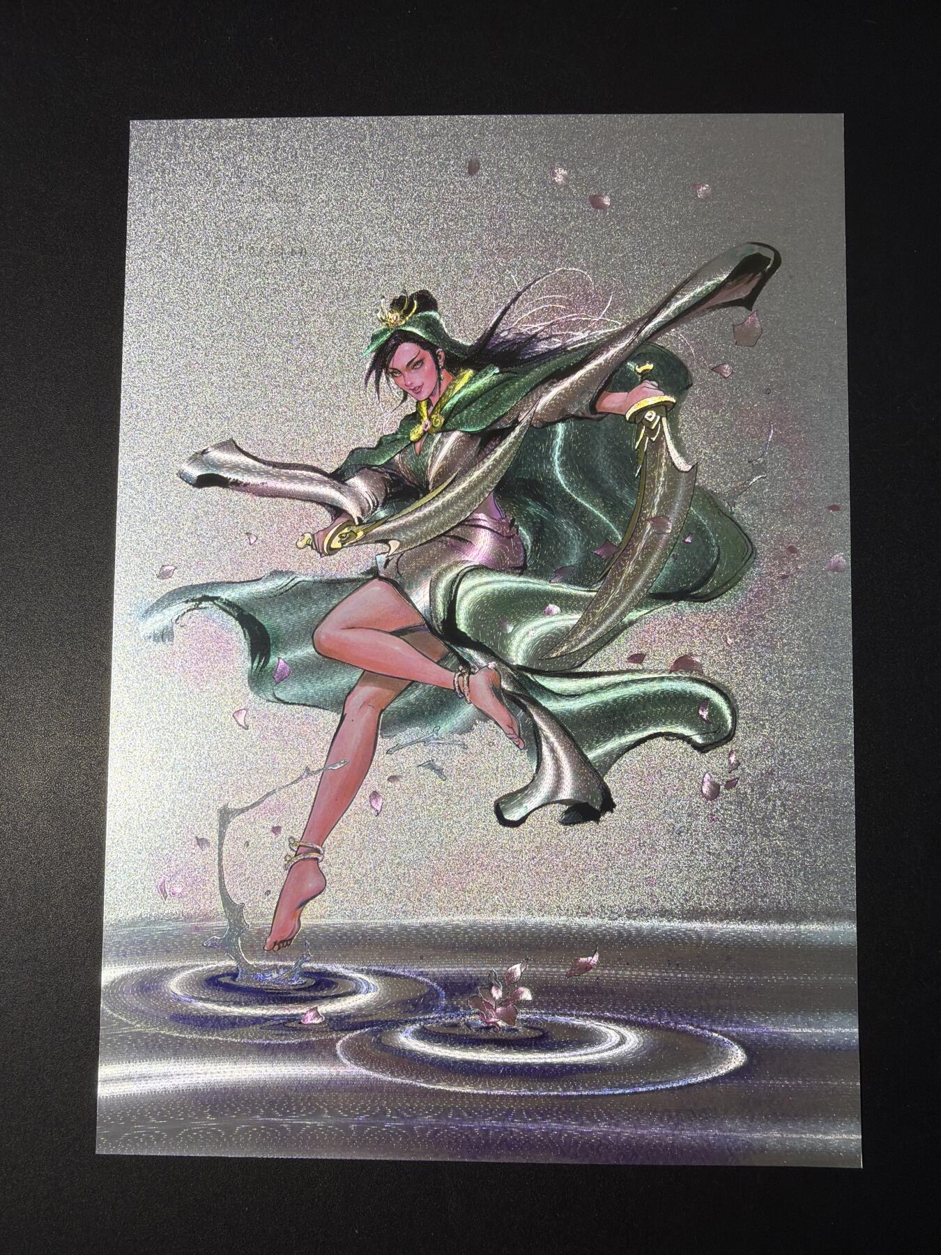 NO.30 好又多金牌大场，每周一站式配齐，方便凑单！（周6晚9点截拍，卖家送拍0抽成！） 【44/396编】百里 港漫水浒 夏伟义 扈三娘 A4粗闪大卡