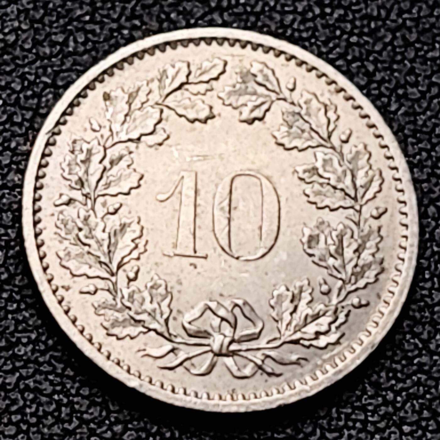 泉币菌-第226场-拍品多 请提前出价 1976年 高币值 百年延续 女神 瑞士 10分銅镍硬币