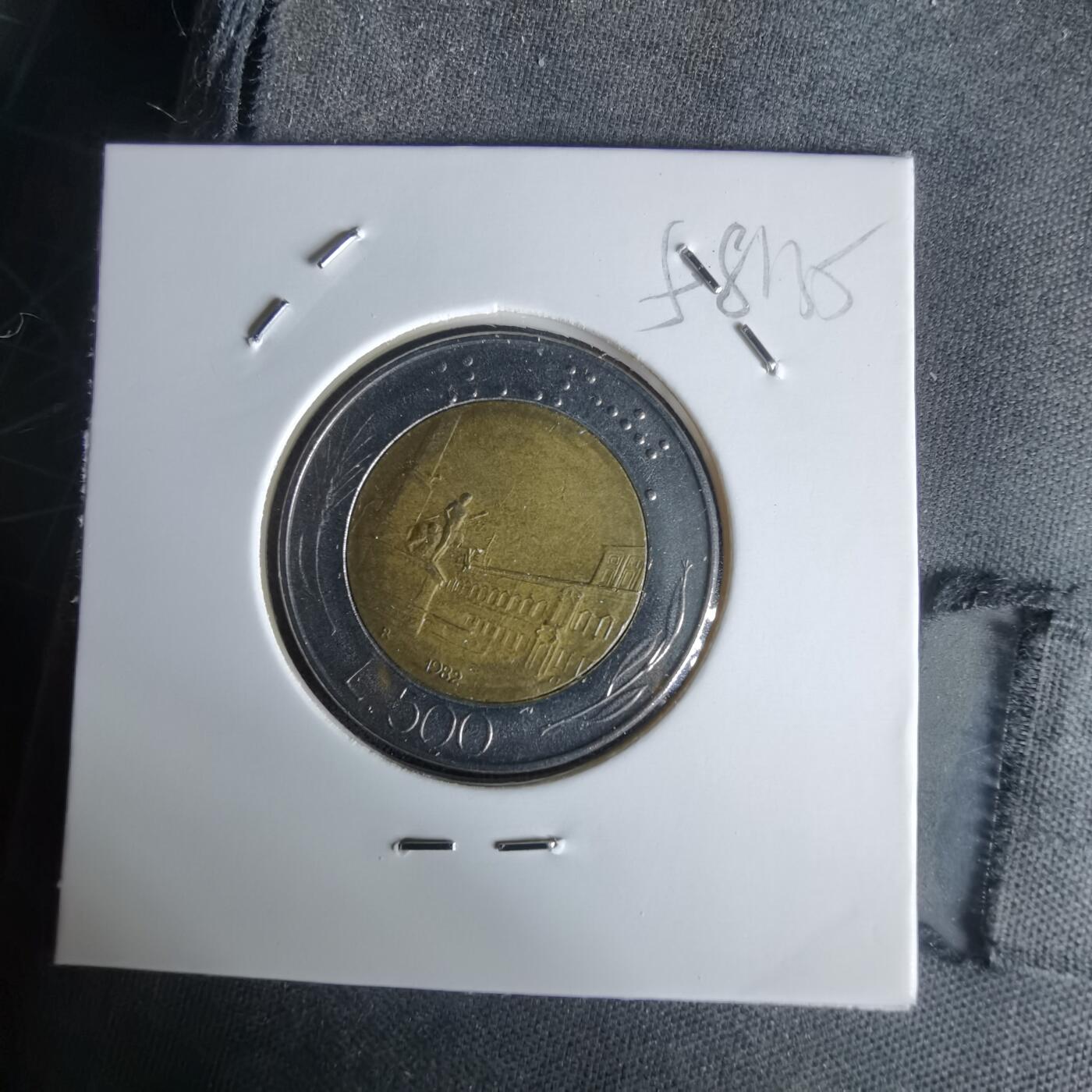 沼泽如烟--第1058场 意大利1982年500里拉