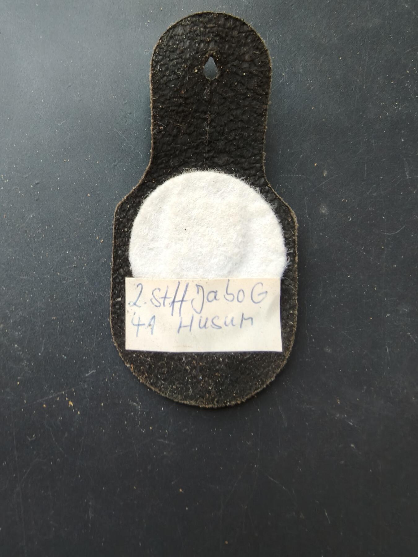 老王徽章第192期 德国联邦国防军第41战斗轰炸机联队第2中队证章     该联队成立于1959年，驻地为胡苏姆，装备过F-104和Alpha Jet等机型