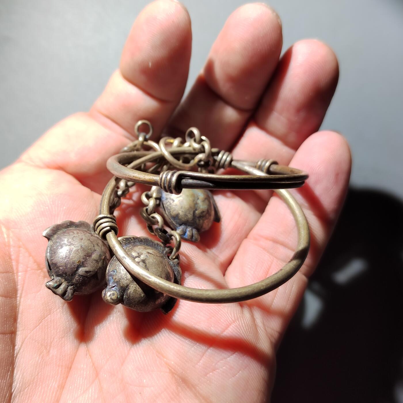 PCAI钱币  16-809  民清老银饰专场  各式纪念章小专场