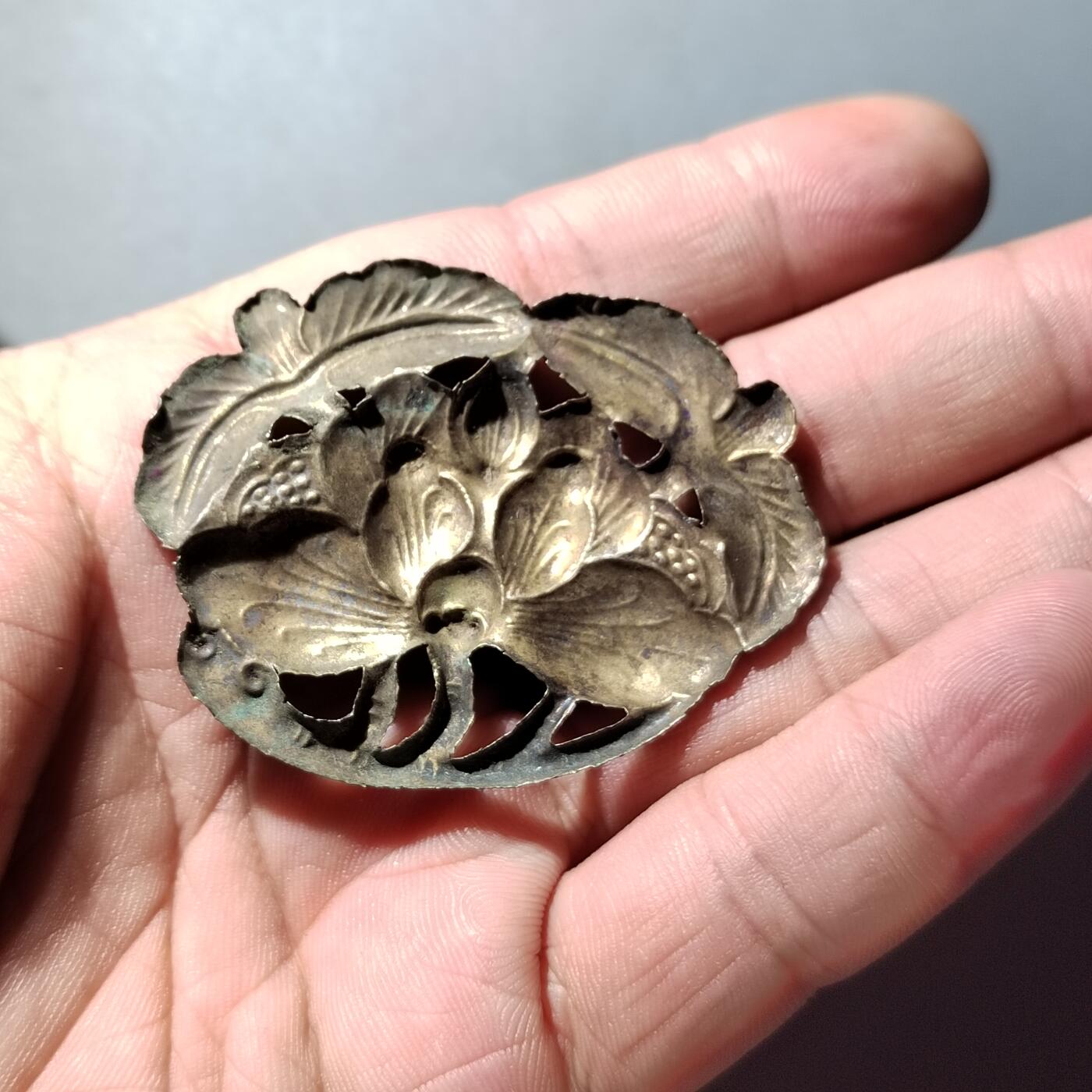 PCAI钱币  16-809  民清老银饰专场  各式纪念章小专场