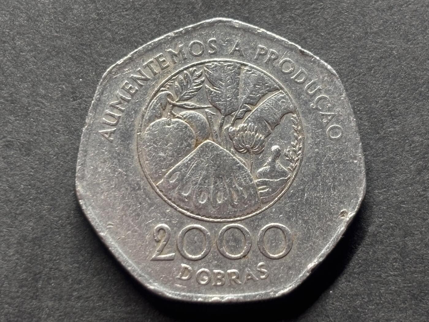 邮泉阁外国硬币限时拍卖第四十六场 （硬币在国外，请付邮费6元） 圣多美和普林西比