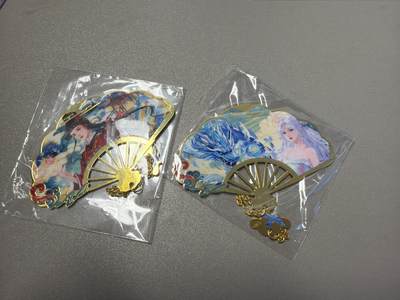 麦趣喜第六场   (4月17号周五晚上22点截拍，专注买家市场，福利拉满)  趣卡社 金属书签 2枚