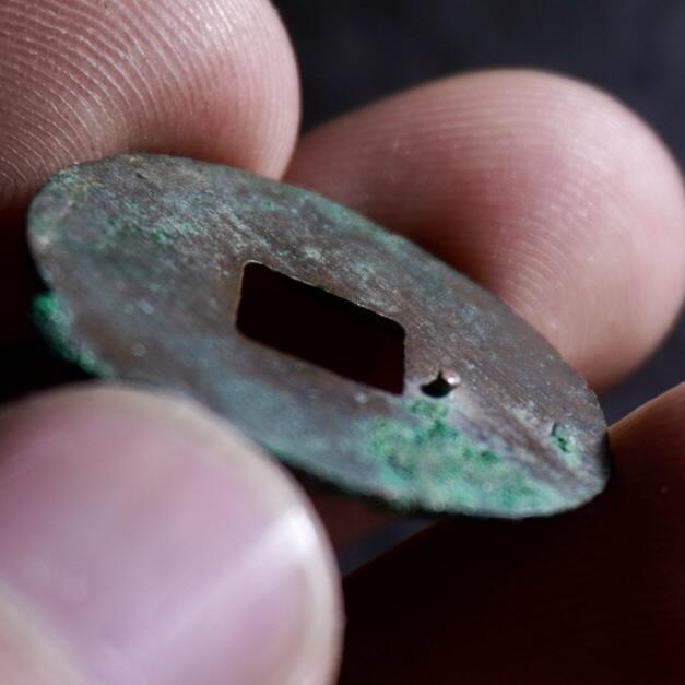 青钱萬选 古泉觅珍 西汉规制半两
24.8mm/1.6mm重3g