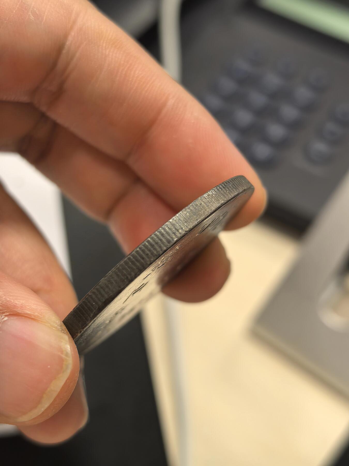 博洋堂世界钱币拍卖第168期（全场包邮） 富字一两正银，37.3克，真银假币学习币，点测99.4%银