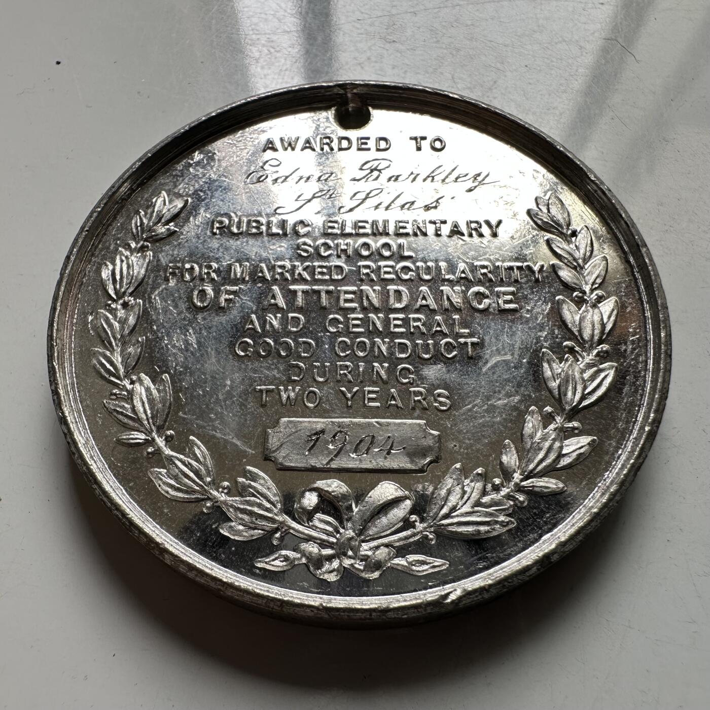 🌹外币初藏🌹🐯2026年第43场   每周二四六晚8️⃣点  世界硬币 英国 1904年 利物浦教育委员会 奖章 44.4毫米