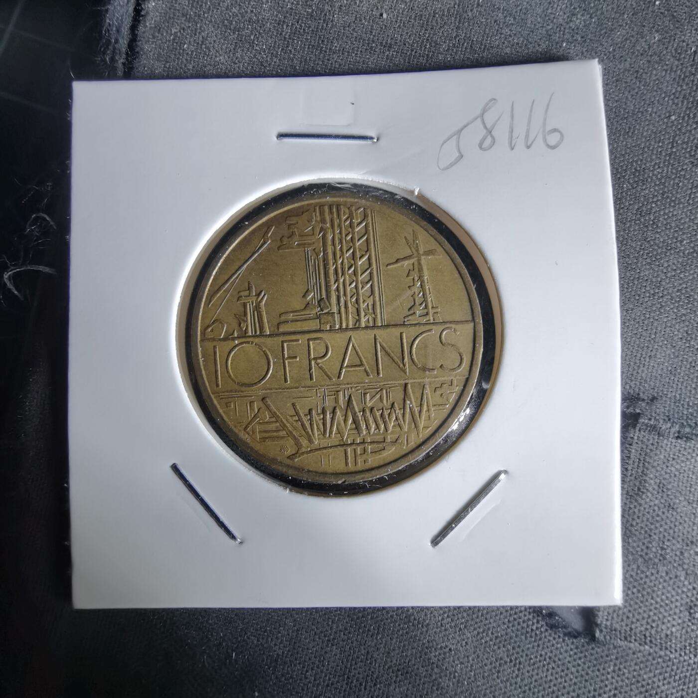 沼泽如烟--第1058场 法国1978年10法郎