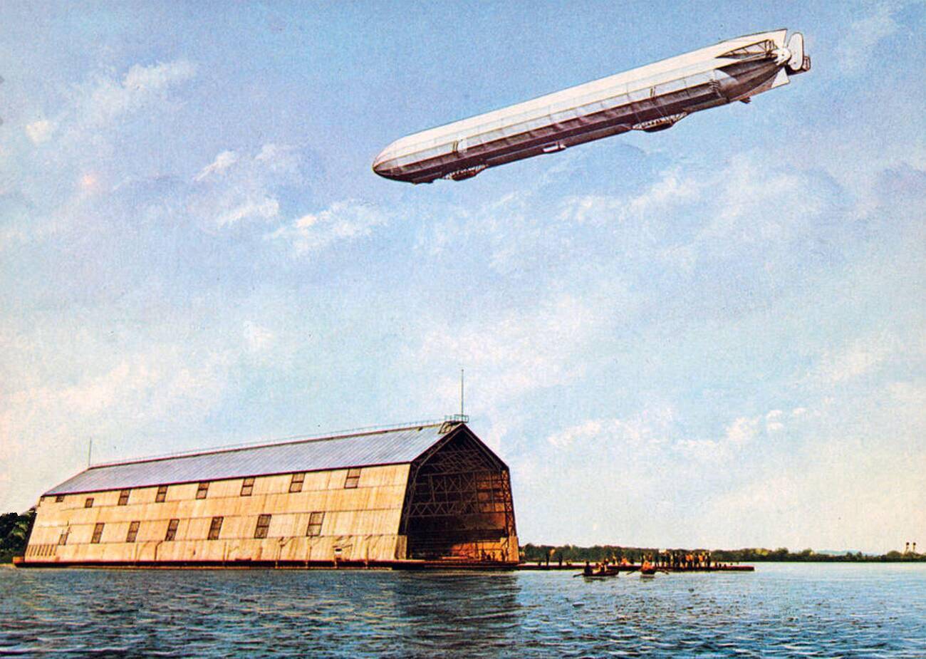 【俄甄集藏】满园春色-2026年(051)04-22星期三 晚 19:30 全场包邮 德国1908年费迪南·冯·齐柏林伯爵头像纪念LZ4飞艇斯特拉斯堡试航银章，NGC MS62，酱彩包浆，类精制底板，少见