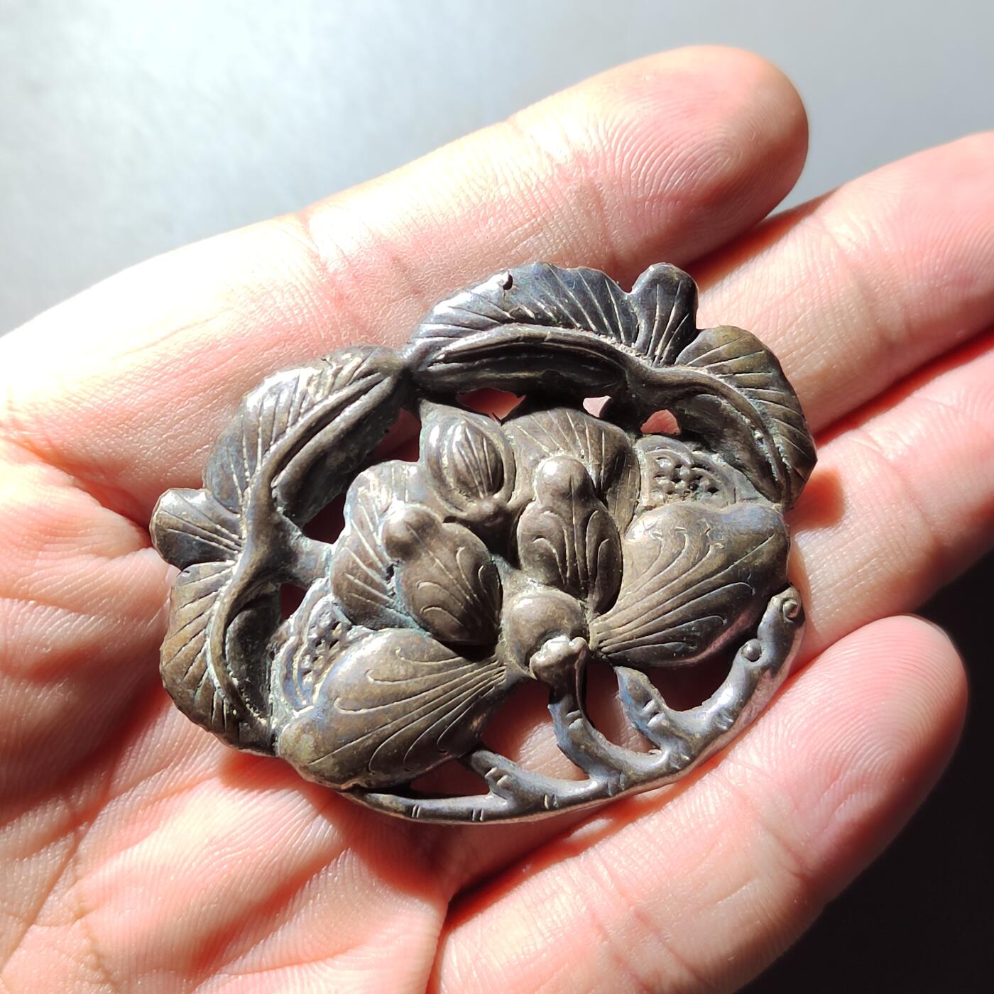 PCAI钱币  16-809  民清老银饰专场  各式纪念章小专场