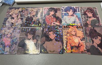 麦趣喜第六场   (4月17号周五晚上22点截拍，专注买家市场，福利拉满)  【绝版老品】星光美少女 ZR 10张 港漫风