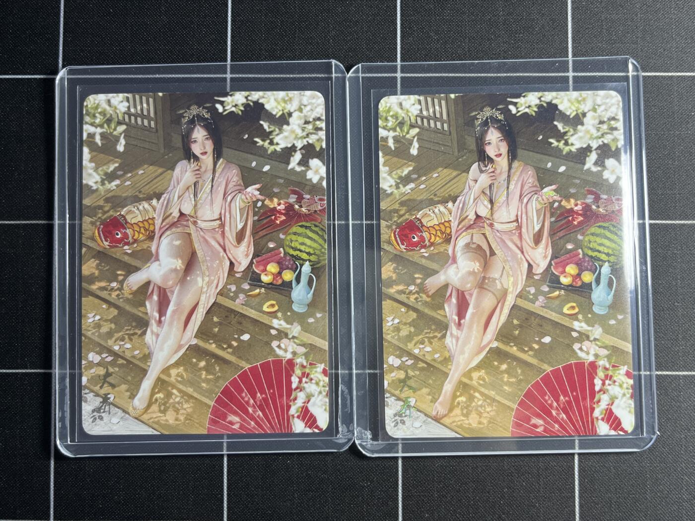 欢迎送拍、零成本上架，释放现金流，合理分配上拍卡品 【8/100&20/100】ST刷子 大乔一对（双服饰） 焱卡文化&燎原三国